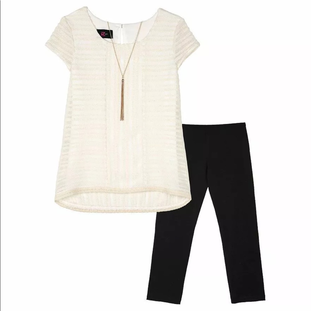 PLUS SIZE Girls Iz Byer outfit 10.5-12.5